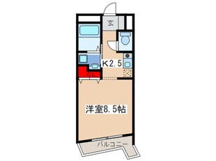 グランデミ－ルの物件間取画像